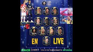 LIVE FIFA 19 FUT » MES PACKS POUR MON PREMIER TOTY [upl. by Kirschner]