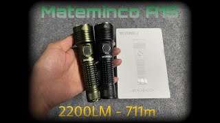 Review Mateminco A1SSFT402200Lm771M và Giveaway tặng đèn pin miễn phí thay lời cảm ơn [upl. by Eizzik]