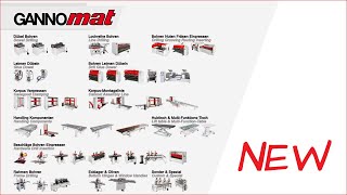 GANNOMAT Productoverview woodworking machines  ProduktÜbersicht [upl. by Luapnaej]