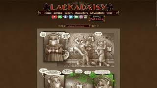 More Comics  Lets Read Lackadaisy 15 [upl. by Naruq]