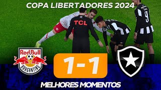 BRAGANTINO 1 X 1 BOTAFOGO AO VIVO  JOGO DE HOJE  ASSISTA AGORA NO PES 2021 AO VIVO [upl. by Yme]