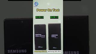 Samsung S22 ultra VS S20 FE boot Test asmrsounds shorts [upl. by Ydnik]