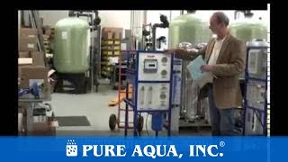 Reverse Osmosis Installation  wwwPureAquacom [upl. by Ellerrad173]