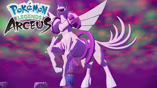 Palkia Origin Form Final Fight amp Cutscenes Pokémon Legends Arceus [upl. by Akienat]