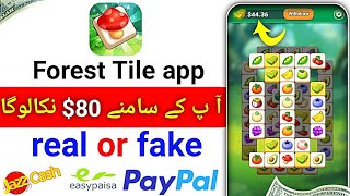 forest tile app real or fake forest tile app withdraw forest tile app scam or legit forest tile game [upl. by Eittod]