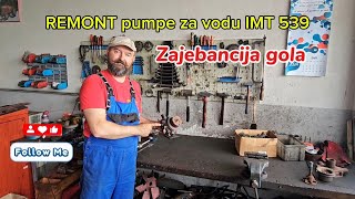 Remont pumpe za vodu IMT 539 [upl. by Fruin677]