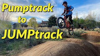 Building our Backyard Pumptrack into a Jumptrack [upl. by Eloisa]