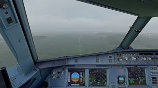 Bacău LRBC Landing  Fenix A320 [upl. by Lennon]