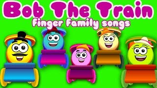 Finger Family Nursery Rhymes  Bob The Train Finger Family Songs and Nursery Rhymes By Scooby Kids [upl. by Dalia933]