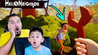 ÇATIDA GİZEMLİ ORMAN VE SİHİRLİ ŞEMSİYE  HELLO NEIGHBOR 10 [upl. by Acemaj]