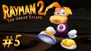 Rayman 2 The Great Escape Lets Play Part 5  Frog in Throat [upl. by Etiuqram]