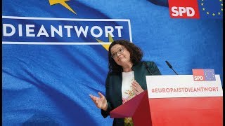 KNALLHARTE KLATSCHE Herbe Verluste für Union und SPD bei Europawahl [upl. by Nnauol135]