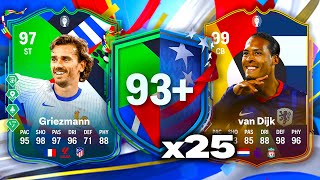 25x 93 PTGMYM PLAYER PICKS amp KNOCKOUTS DUO GUARANTEE PACKS EA FC24 Ultimate Team [upl. by Tzong749]