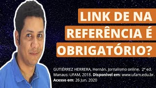 Reposta acadêmica Link de Publicação é Obrigatório  Referência de Site [upl. by Repsac]