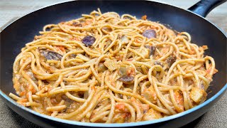 Non ho mai mangiato una pasta così deliziosa con le melanzane 2 TOP ricette facili e veloci [upl. by Goss]