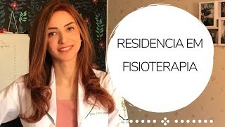 Residência Na Fisioterapia  O que é Como passar  Leticia Vieira [upl. by Llemert74]