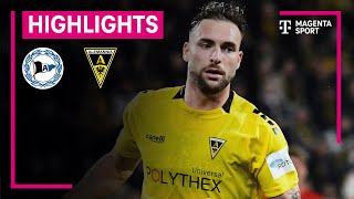 Arminia Bielefeld  Alemannia Aachen  Highli8ghts 3 Liga  MAGENTA SPORT [upl. by Nyrad]