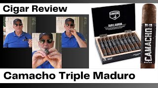 Cigar Review  Camacho Triple Maduro [upl. by Colpin]