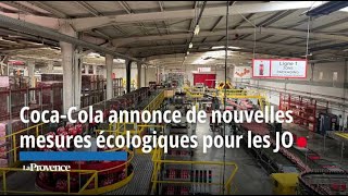 CocaCola annonce de nouvelles mesures écologiques pour les JO [upl. by Ajan]