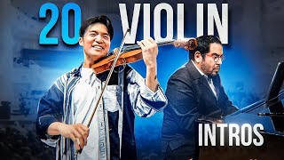 TOP 20 GREATEST CLASSICAL VIOLIN INTROS 🎻 [upl. by Yevette]