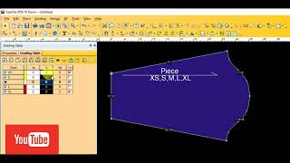 Optitex Grading Last 5 tools information by optitex demo [upl. by Alistair]