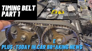 Timing Belt replacement Episode 1 4G63 [upl. by Thad677]