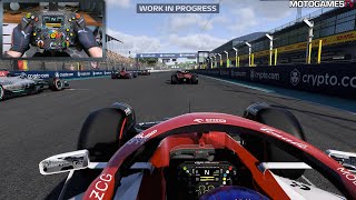 F1 22 Preview  Miami Grand Prix  Thrustmaster SF1000 Gameplay [upl. by Hannahc]