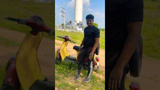 Windmill 1st time see closer🤩❤️‍🔥mrnitrorider nitrorider scooter windmill windmills chetak [upl. by Donaugh]