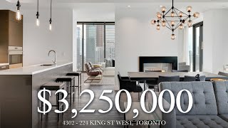 3250000  224 King St West Suite 4302 Toronto [upl. by Allehc]