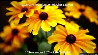 Meltham Methodist Church 3 November 2024 [upl. by Ecnahoy]