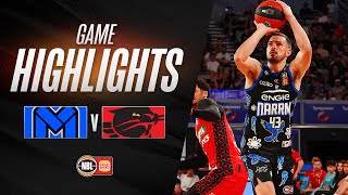 Melbourne United vs Perth Wildcats  Game Highlights  Round 8 NBL25 [upl. by Ahsha371]