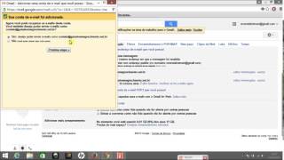 Como resolver ERRO ao vincular conta de Email ao Gmail [upl. by Trillbee]