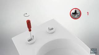 Aqua Bagno Toilet Seat Installation Instruction  How To Install  Duroplast [upl. by Intosh]