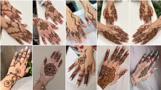 Simple Mehndi Design  Back Hand Mehndi Design  Eid Special Mehndi Design 2024 [upl. by Snowman98]