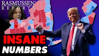 SHOCK POLLING Trump Catches Up BIG in New York and New Jersey [upl. by Yelehsa]