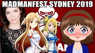 I GOT TO INTERVIEW CHERAMI LEIGH  MadmanAnimefest Sydney 2019 [upl. by Puna]