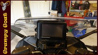 2016 BMW R1200 RS  Vortex GPS Bracket installation [upl. by Noby100]