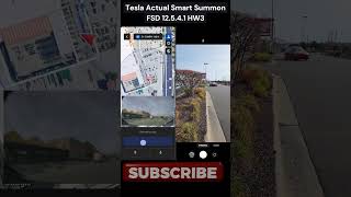 My Tesla Model 3 Drives Itself with no one in it  Tesla Actual Smart Summon autonomousvehicles [upl. by Brogle]