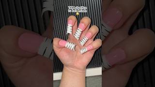 Uñas de pato🥲 nails naildesign nailhacks naildesignathome shorts nailtrends [upl. by Irtemed]