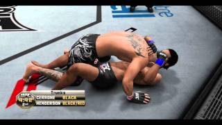 UFC Undisputed 3  Inside the Octagon The Ground Game  FULL GAMEPLAY MATCH [upl. by Euqinwahs]