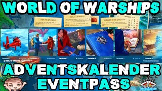 Adventskalender und Eventpass mit 1311 DEVBLOG NEWS ⚓️in World of Warships 🚢 [upl. by Bar]