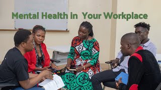 MiniMental Health Series Maintaining Good Mental Health At The Workplace by Dr Fadila Aisha Adamu [upl. by Keese686]