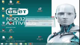 Como descargar nod 32 8 full con activador para windows 7 8 81VISTA y XP 2015 [upl. by Antonino]