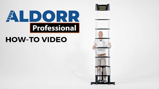 Anleitungsvideo ALDORR Professional  Teleskopleitern [upl. by Norvall701]