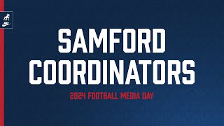 FB Samford Coordinators Media Day 2024 [upl. by Dominique467]