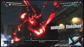 Spiderman Miles Morales  unique finishers programmable matter [upl. by Ainomar]