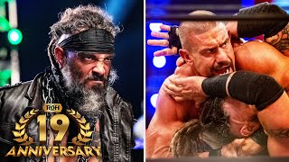 Jay Briscoe and EC3 Finally Clash at 19th Anniversary [upl. by Inkster]