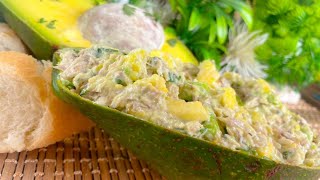 Avocats farcis aux rillettes de thon [upl. by Adanar]