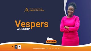 11TH OCTOBER 2024  VESPERS WORSHIP  SDA MT OLIVES CHURCH NAALYA [upl. by Joseph]