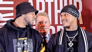 WHOS FOOLING WHO Lyndon Arthur vs Anthony Yarde REMATCH FACEOFF [upl. by Sumaes]